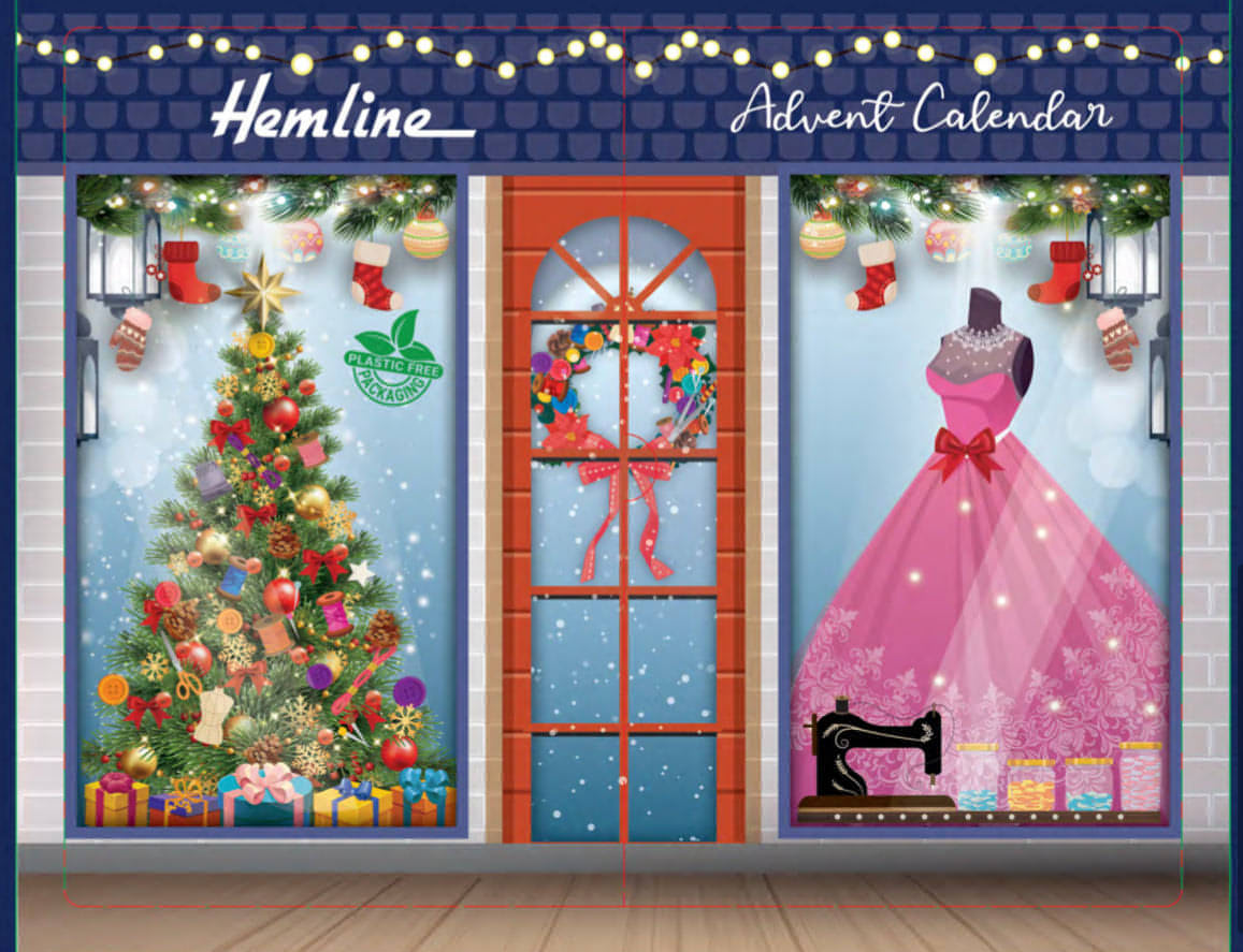 Deluxe Sewing Kit Advent Calendar for December - 24 boxes of sewing fun - Last chance to buy