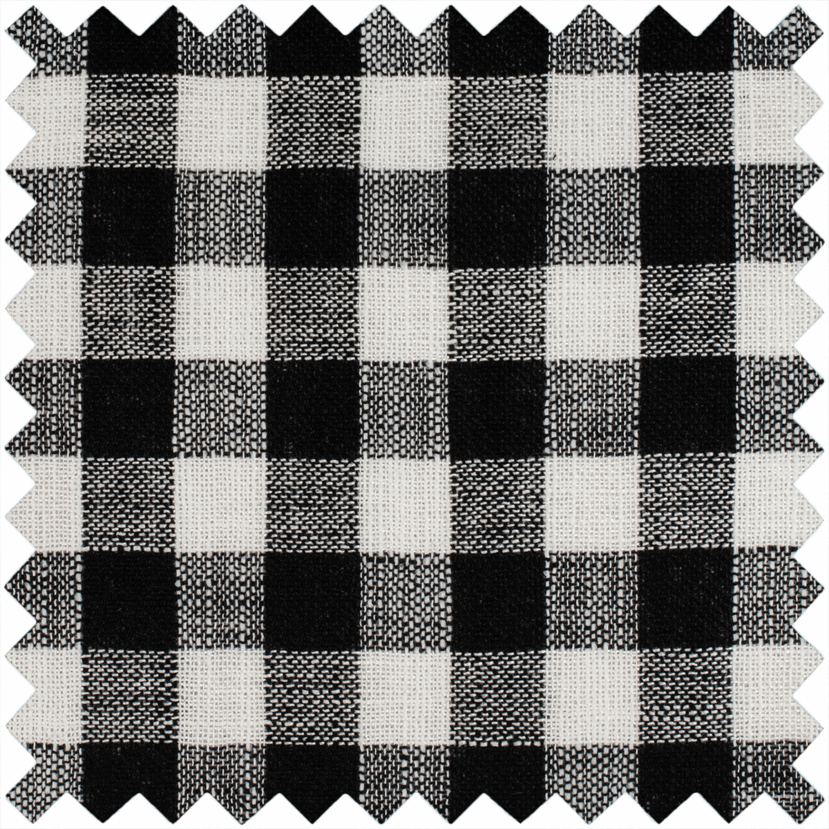 Monochrome Gingham Empty Knitting Pin Wrap (Matt PVC)