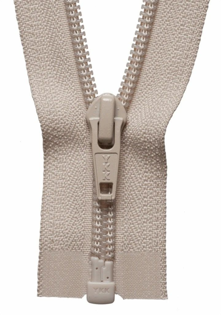 Open Ended Nylon Zip