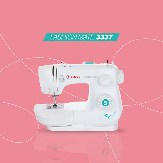 Singer Fashion Mate 3337 Sewing Machine - 1 step buttonhole, latest style drop in bobbin system, great all round machine - New 2025 model