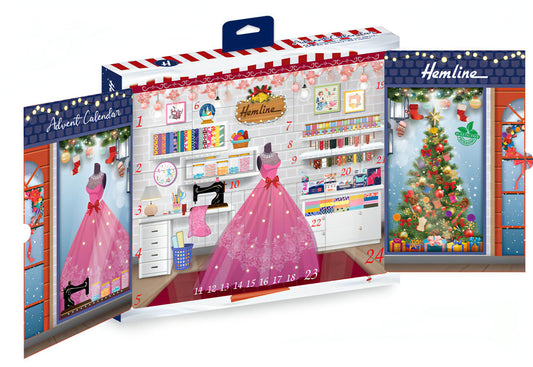 Deluxe Sewing Kit Advent Calendar for December - 24 boxes of sewing fun - Last chance to buy
