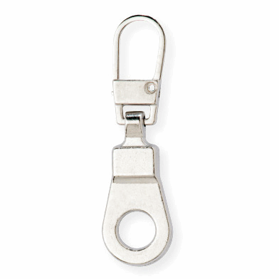 Milward Silver Fashion Zipper Puller