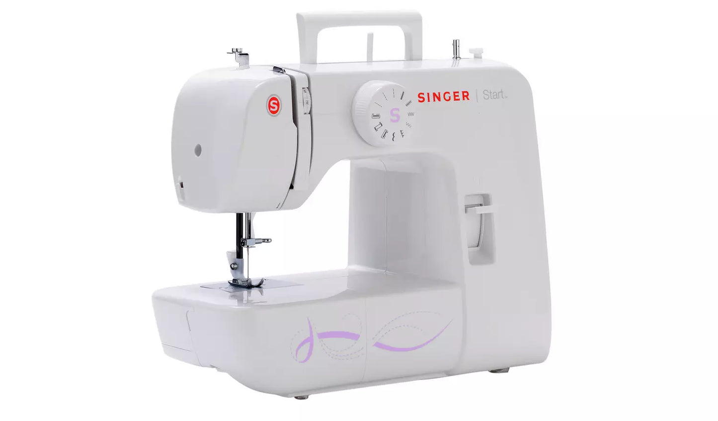 Singer Start 1306 Sewing Machine - Compact and portable but a good quality machine that will cope with all regular household sewing and a great machine to learn on - New 2025 model