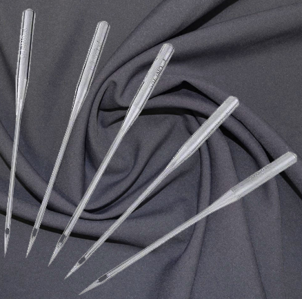5 Quick Threading Medium Needles for Singer