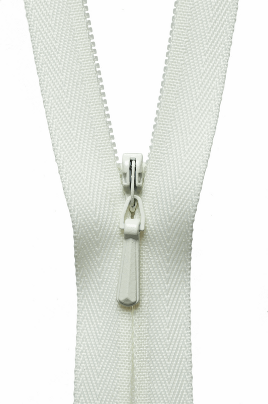 Concealed Closed End Nylon Zip